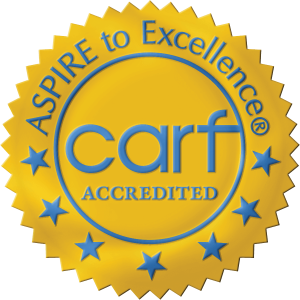CARF Accredited seal